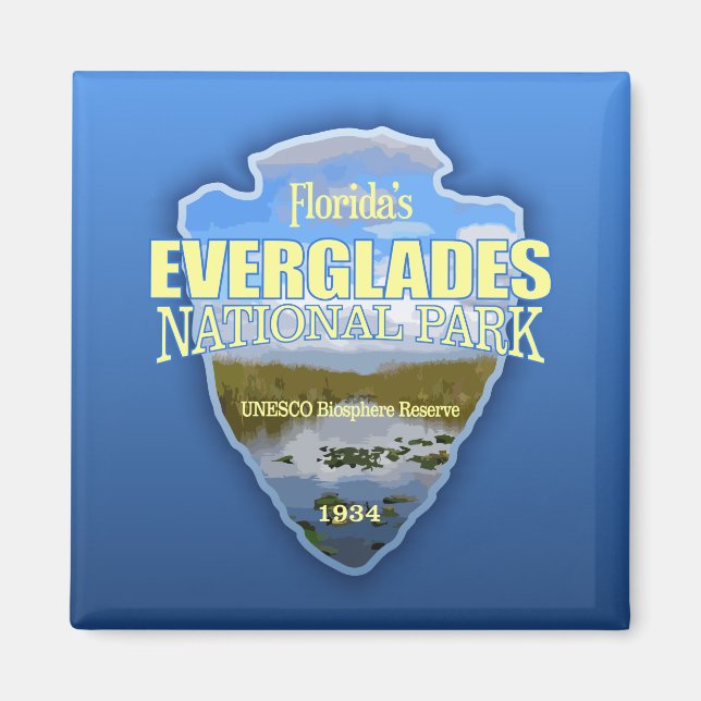 Everglades NP (arrowhead) Magnet (Front)