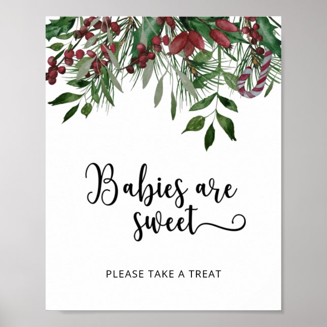 Evergreen babies are sweet poster (Front)