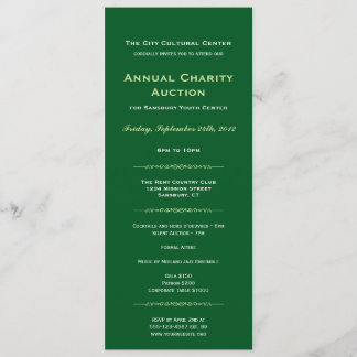 Evergreen business logo gala event corporate long invitation