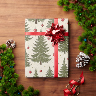 Evergreen Cheer Christmas Wrapping Paper