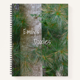 Evergreen Doodle Notebook