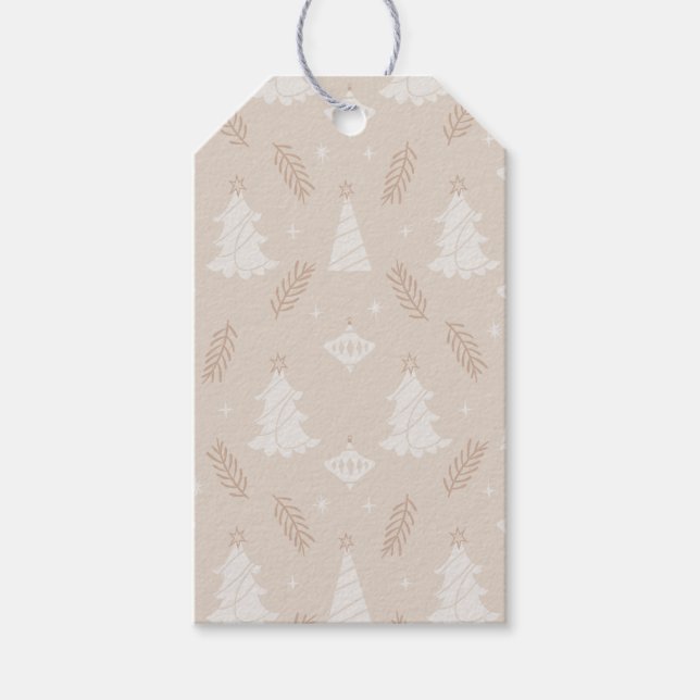 Evergreen Elegance Gift Tag (Front)