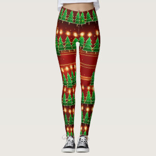 "Evergreen Elegance Leggings" Leggings