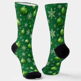 Evergreen Noel Socks