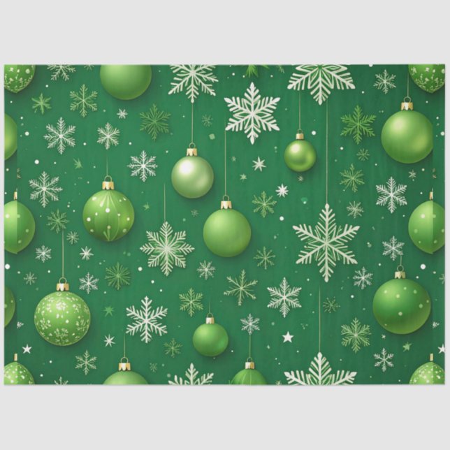 Evergreen Noel Tissue Paper (Front)
