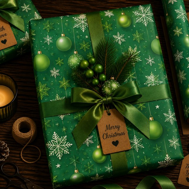 Evergreen Noel Wrapping Paper Sheet (Creator Uploaded)