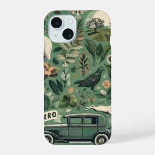 Evergreen Phone Case - Nature and Retro Design