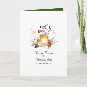 Evergreen Pine and Spruce Winter Wedding Charm Program