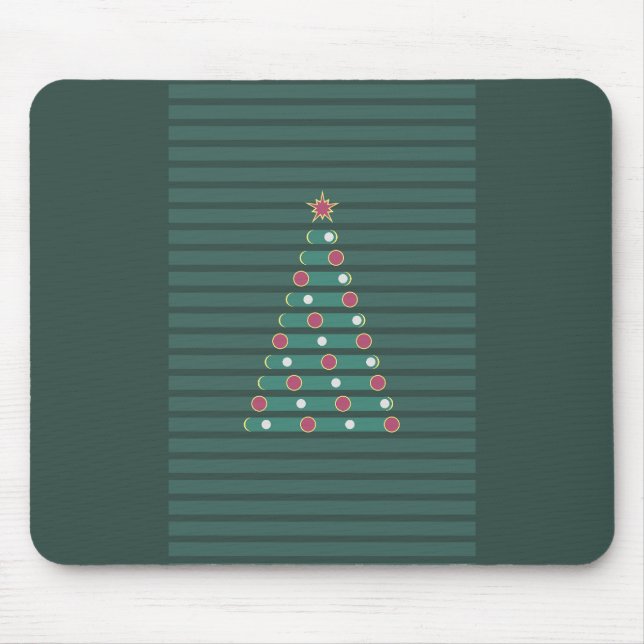 Evergreen Rhythm Mouse Pad (Front)