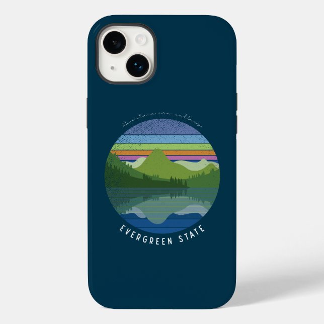 Evergreen state Case-Mate iPhone case (Back)