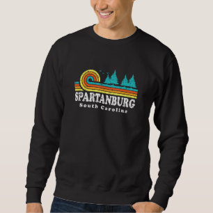 Evergreen Sunset Spartanburg Forest South Carolina Sweatshirt