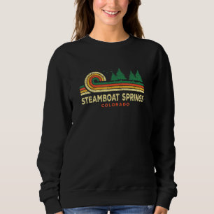 Evergreen Sunset Steamboat Springs Forest Colorado Sweatshirt