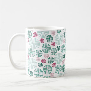 Evergreen Swirl (Pattern) Coffee Mug
