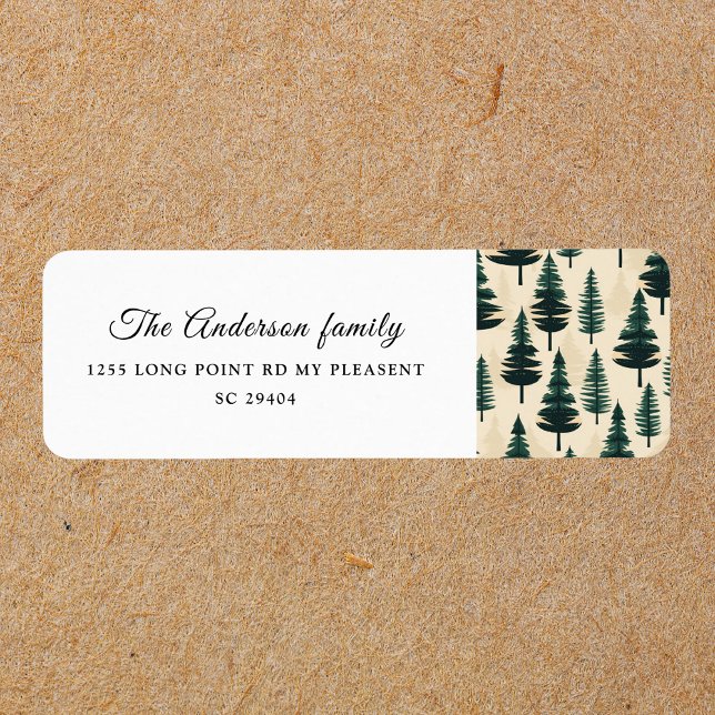 Evergreen Vintage Pine in Dark Green and Beige  (Creator Uploaded)