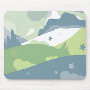 Everlast - Retro Mod Landscape Mousepad