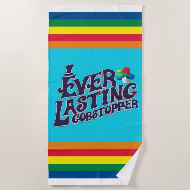 Everlasting Gobstopper Graphic Beach Towel (Front)