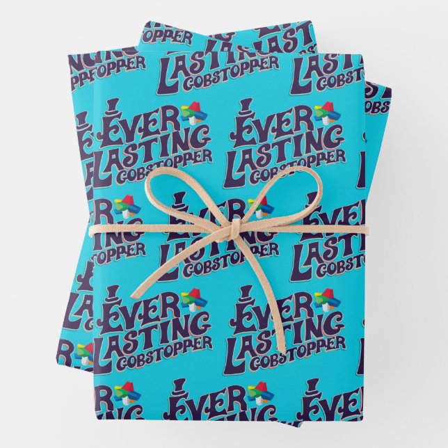 Everlasting Gobstopper Graphic Wrapping Paper Sheet (In situ)