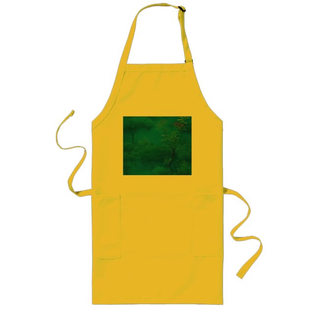 Everlasting Lake in the Cedar Forest Long Apron (Front)