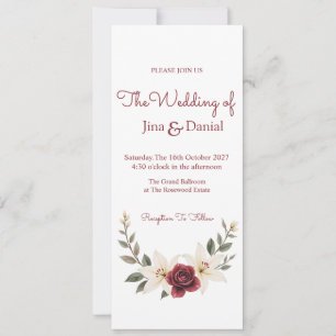Everlasting Love Invitation