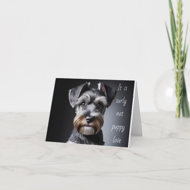EVERLASTING-NOT PUPPY LOVE FOR YOU!!!! CARD (Front)