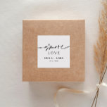 EVERLEIGH S'more Love Favour Sticker<br><div class="desc">Everleigh Collection - a stunning and minimalist collection that features a modern calligraphy font that is both chic and stylish. This collection offers a timeless and elegant design that is perfect for any event, from weddings to baby showers and everything in between. Embrace the elegance and sophistication of the Everleigh...</div>