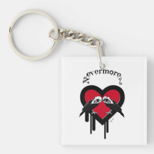 Evermore (Black Lettering) Keychain