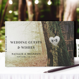 Evermore   Enchanted Fairy Forest   Amber Wedding Guest Book