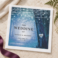 Evermore | Enchanted Fairy Forest | Blue Dinner