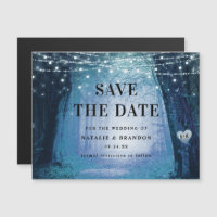 Evermore | Enchanted Forest Blue Save the Date