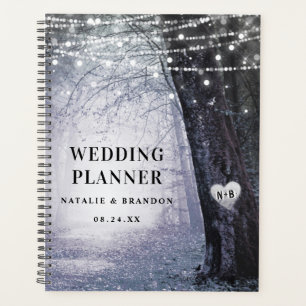 Evermore Enchanted Forest Purple Wedding Plans Planner