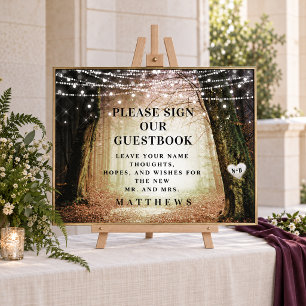 Evermore Enchanted Forest Sign our Guestbook