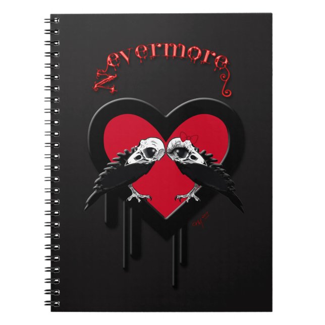 Evermore (Red) Notebook (Front)