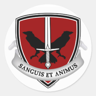 Evernight school crest stickers