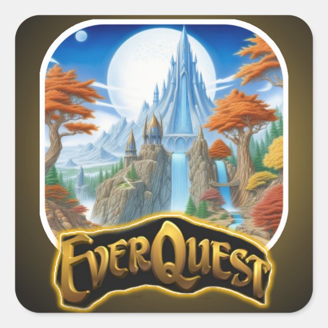 Everquest Square Sticker (Front)