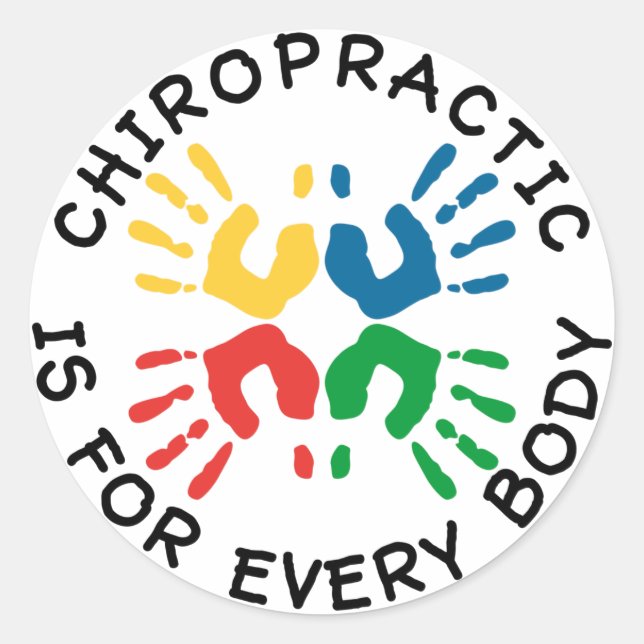 Every Body Chiro Stickers (Front)