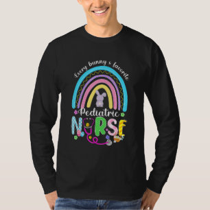 Every Bunny's Favourite Pediatric Nurse Bunny Rain T-Shirt