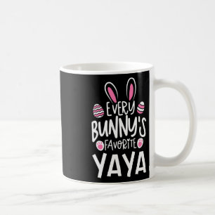 Every Bunny's Favourite Yaya Cute Easter Bunny _1 Coffee Mug
