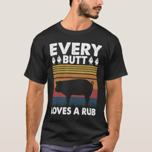 Every Butt Loves A Rub Vinatge Girll  Costume T-Shirt