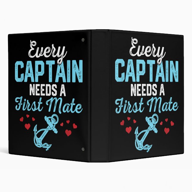Every Captain Needs A First Mate  Binder (Background)