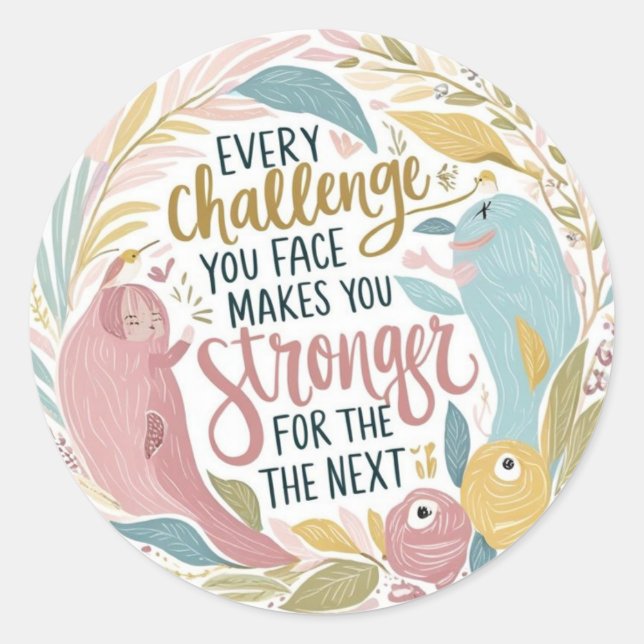 Every Challenge Stickers (Front)