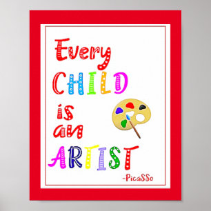 Every Child is an Artist, Poster