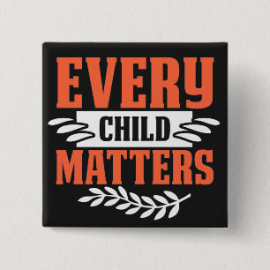 Every Child Matters Indigenous 2 Inch Square Button