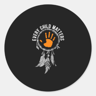 Every Child Matters Orange Day Classic Round Sticker