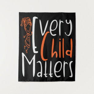 Every Child Matters Orange, Girl Tapestry