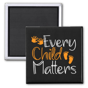 Every Child Matters Orange Magnet