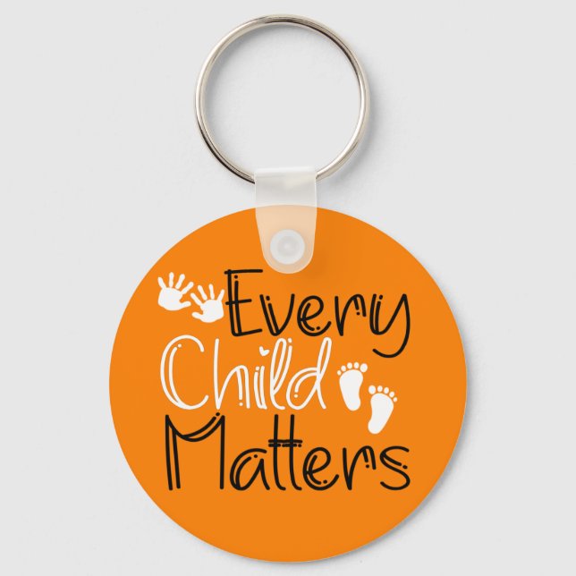 Every Child Matters, Orange Orange Day Keychain (Front)