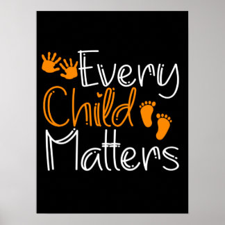 Every Child Matters Orange Poster