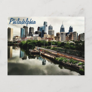 Every cities skyline... Philadelphia Postcard