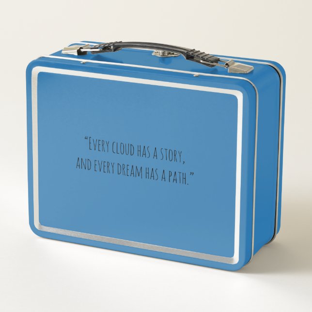 Every Cloud Has a Story – Enchanted Lunch Box  (Back)