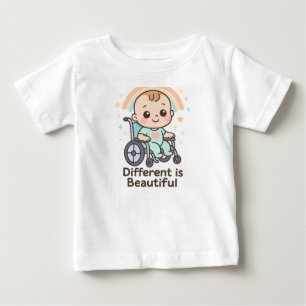 Every Colour, Every Ability – Proud and Strong Baby T-Shirt
